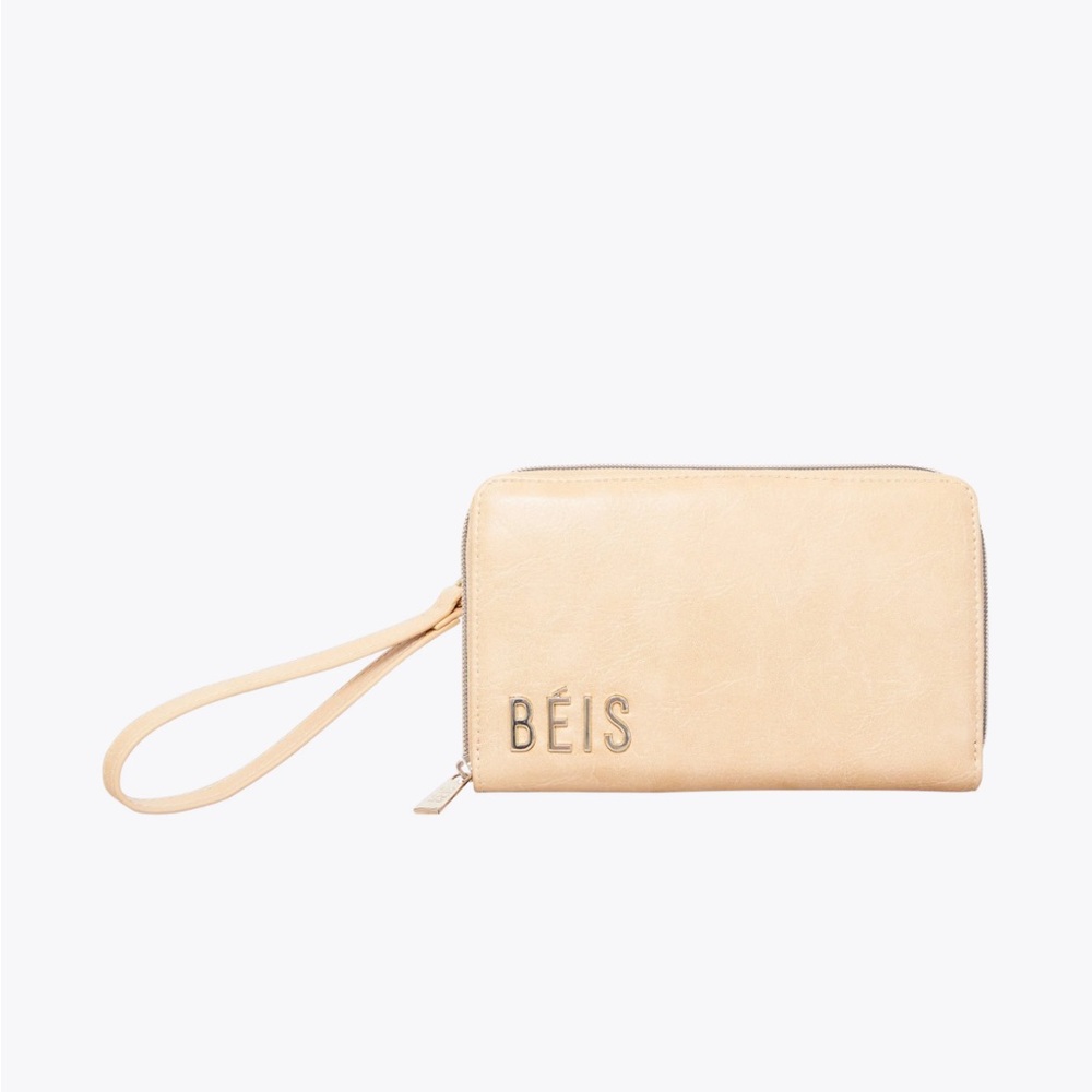 Bèis The Travel Wallet in Beige